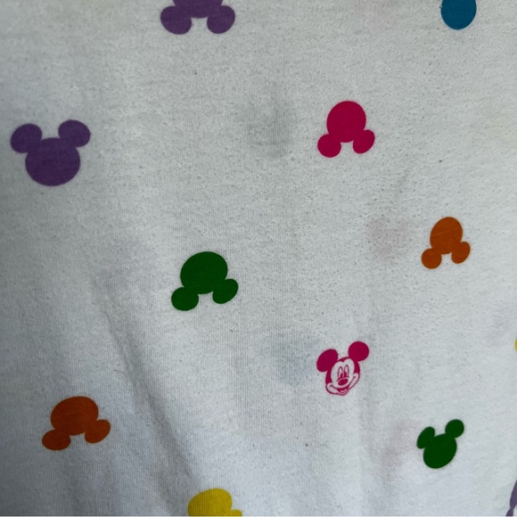 Disney Mickey Mouse Print T-Shirt Multicolor Size XL - Picture 4 of 4